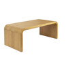 Curved Oak Coffee Table - Brave
