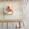 Glass Topped  Rattan Coffee Table - Haku