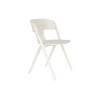 Cotton White Set of 4 Stacking Outdoor Chairs - Horizon
