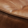 Ethnicraft Tan Leather Sofa 701 Set 10 Left
