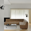 Ethnicraft Tan Leather Sofa 701 Set 10 Right