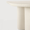 Ethnicraft Elements Stone Dining Table Oblong Shape Micro Cement