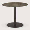 Ethnicraft Blend Whisky Elements & Bronze 90 cm Dining Table