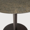 Ethnicraft Blend Whisky Elements & Bronze 90 cm Dining Table
