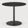 Ethnicraft Blend Black Oak & Bronze 90 cm Dining Table