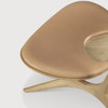 Ethnicraft Oak & Sienna Leather Nordic Lounge Chair - Eye Ethnicraft Oak & Sienna Leather Nordic Lounge Chair - Eye