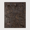 Ethnicraft Bricks  Wall Art - Brown 60 x 50 cm