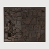 Ethnicraft Bricks  Wall Art - Brown 60 x 50 cm