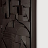 Ethnicraft Bricks  Wall Art - Black 60 x 50 cm
