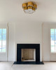 Visual Comfort Arabelle Gold Large Flush Mount