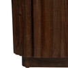 Libra Monterey Four Door Dark Wooden Sideboard 175cm Reeded Fluted Doors