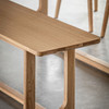 Gallery Direct Craft Natural Oak Dining Bench