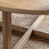 Gallery Direct Craft Natural Oak Round Coffee Table