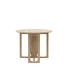 Gallery Direct Craft Smoked Oak Folding Dining Table