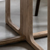 Gallery Direct Craft Smoked Oak Folding Dining Table