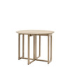 Gallery Direct Craft Smoked Oak Folding Dining Table