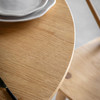 Gallery Direct Craft Natural Oak Round Dining Table