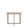 Gallery Direct Craft Smoked Oak Round Dining Table