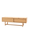 Gallery Direct Craft Natural Oak Media Unit