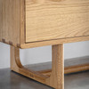 Gallery Direct Craft Natural Oak 4 Door Sideboard