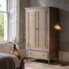 Gallery Direct Artisan Natural Oak 1 Drawer 2 Door Wardrobe Gallery Direct Artisan Natural Oak 1 Drawer 2 Door Wardrobe