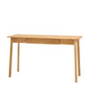 Gallery Direct Madrid Oak 1 Drawer Desk 130x50x75