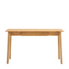 Gallery Direct Madrid Oak 1 Drawer Desk 130x50x75