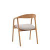 Gallery Direct Madrid Natural Dining Chair UPH (2pk) 56x57x78