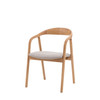 Gallery Direct Madrid Natural Dining Chair UPH (2pk) 56x57x78