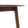 Gallery Direct Madrid Walnut Round Dining Table 100x100x75