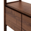 Gallery Direct Madrid Walnut Open Display 80x35x172