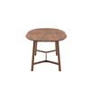 Gallery Direct Madrid Walnut Extendable Dining Table 200/250x100x76