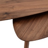Gallery Direct Madrid Walnut Coffee Table Nest 110x60x45