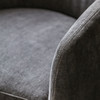 Gallery Direct Asko Anthracite Fabric Armchair – Modern Gallery Direct Asko Anthracite Fabric Armchair – Modern