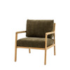 Gallery Direct Cortona Moss Green Fabric Armchair – Modern Gallery Direct Cortona Moss Green Fabric Armchair – Modern