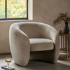 Gallery Direct Curvo Cream Fabric Armchair – Modern Gallery Direct Curvo Cream Fabric Armchair – Modern