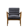 Gallery Direct Datsun Antique Ebony Leather Armchair – Modern Gallery Direct Datsun Antique Ebony Leather Armchair – Modern
