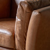 Gallery Direct Ebury Brown Leather Armchair – Modern Gallery Direct Ebury Brown Leather Armchair – Modern