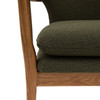 Gallery Direct Jensen Green Armchair – Modern Gallery Direct Jensen Green Armchair – Modern