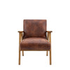 Gallery Direct Neyland Vintage Brown Leather Armchair – Modern Gallery Direct Neyland Vintage Brown Leather Armchair – Modern