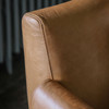 Gallery Direct Stratford Brown Leather Armchair – Modern Gallery Direct Stratford Brown Leather Armchair – Modern