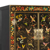 Red Chinese Butterfly Cabinet - Shanxi