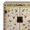 Red Chinese Butterfly Cabinet - Shanxi