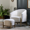 Gallery Direct Tindon Natural Armchair – Modern Gallery Direct Tindon Natural Armchair – Modern