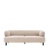 Gallery Direct Ardo Cream Fabric 3‑Seater Sofa – Modern Gallery Direct Ardo Cream Fabric 3‑Seater Sofa – Modern