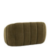Gallery Direct Atella Green 2‑Seater Sofa – Modern