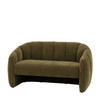 Gallery Direct Atella Green 2‑Seater Sofa – Modern