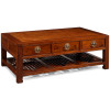 Oriental Carved Coffee Table