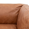 Gallery Direct Ebury Brown Leather 2‑Seater Sofa – Modern