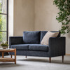 Gallery Direct Gateford Charcoal Fabric 2‑Seater Sofa – Modern Gallery Direct Gateford Charcoal Fabric 2‑Seater Sofa – Modern